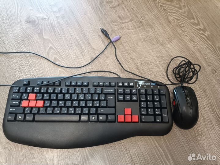 Игровой набор:клавиатура G600 и мышь X7