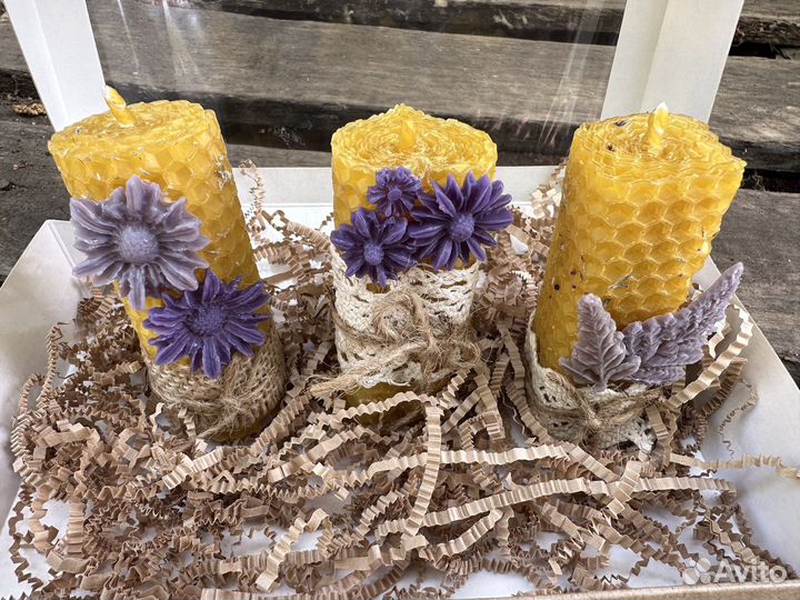 Свечи ручной работы Набор свечей