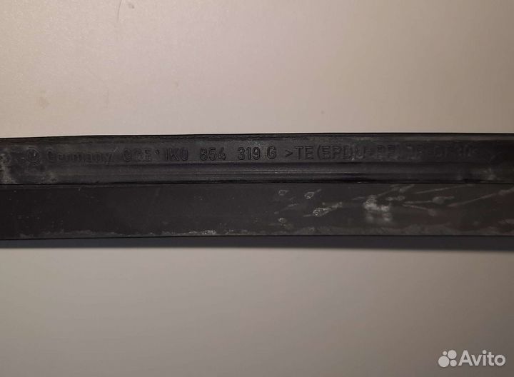 Молдинг лобового стекла volkswagen golf 5