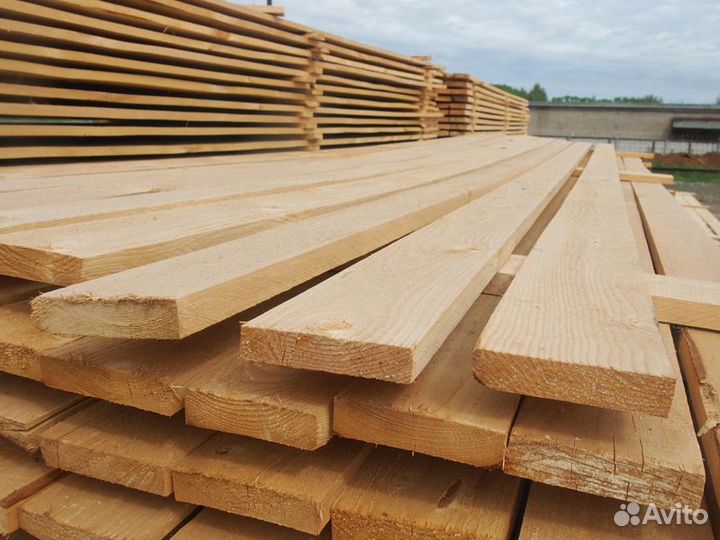 Доска 25х100х6000 мм