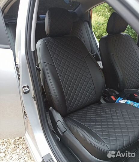 Автомобильные чехлы на Kia Rio 4 (2017+)