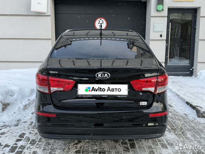 Kia Rio 1.6 AT, 2016, 129 000 км