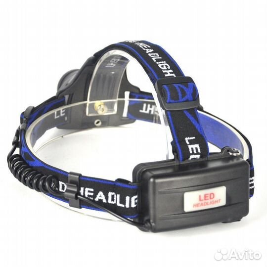 Фонарь налобный 3000 люмен на cree XM-L T6