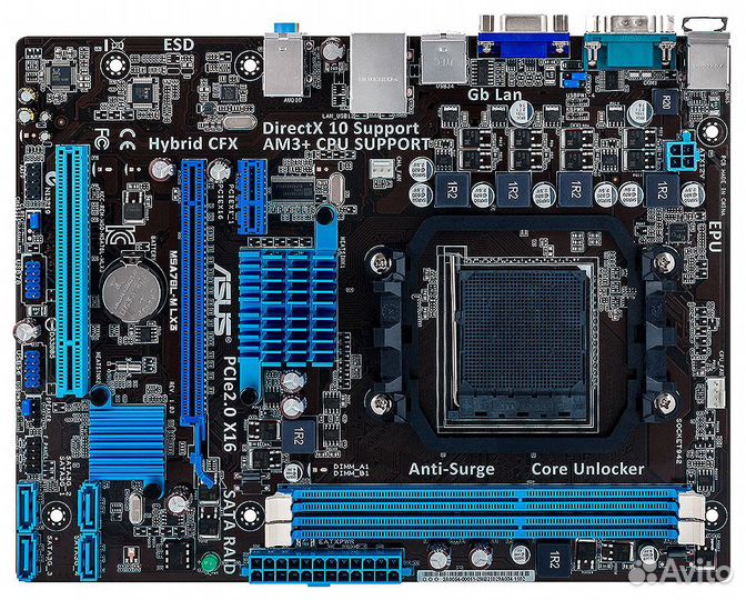 SAM3+ asus M5A78L-M LX3 (FX)