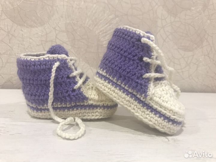 Пинетки вязаные