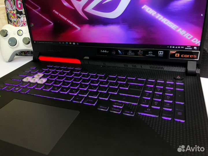 Ноутбук Asus Ryzen + GeForce RTX + IPS 17.3“