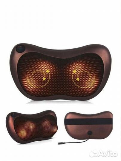 Новая Массажная подушка для спины, шеи, подогрев