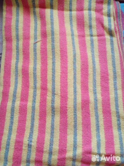 Одеяло шерстяное байковое СССР