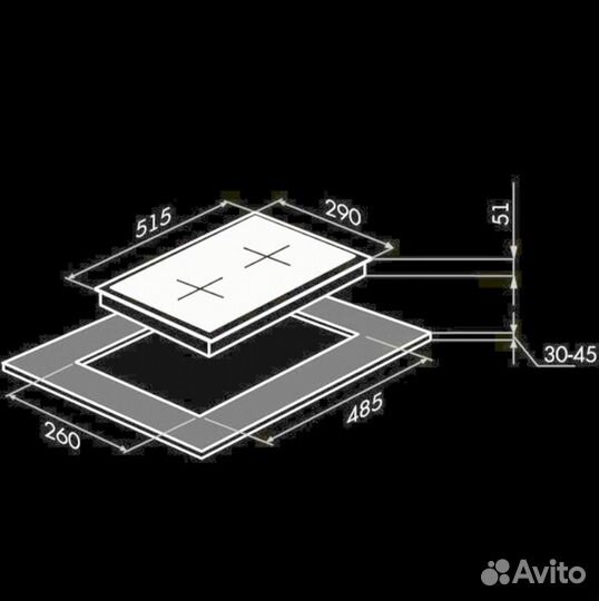 Варочная панель Maunfeld
