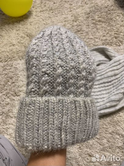 Шапка и снуд зимняя