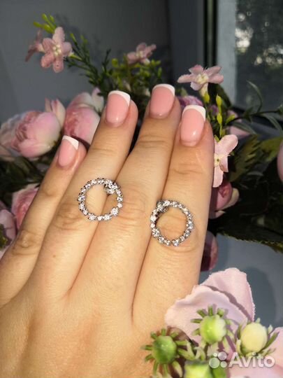 Серьги серебро
