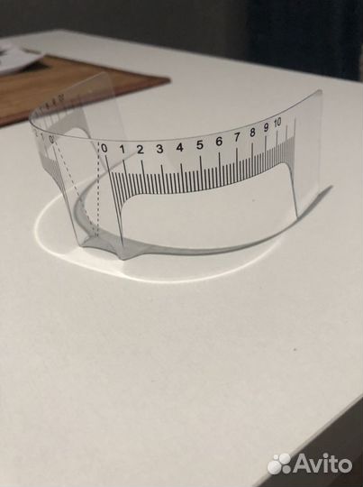 Линейка для бровей