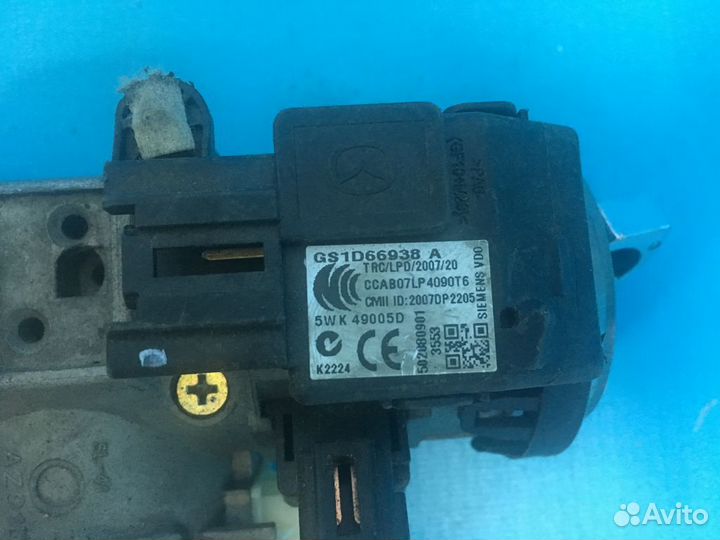 Замок зажигания mazda 6 (GH) 2007-2012