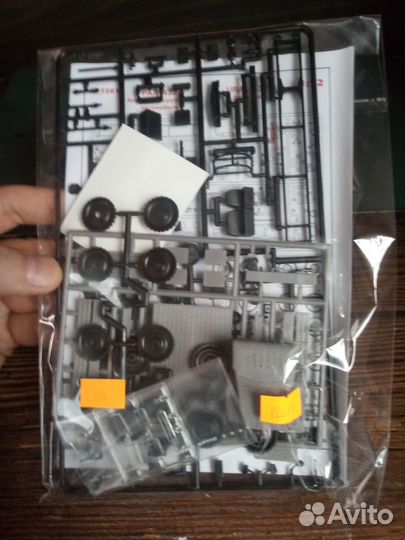 Сборная модель 1 73 урал 4320 iCM