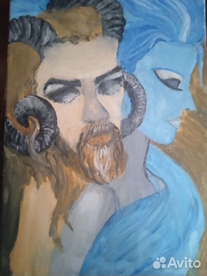 Картина маслом на холсте