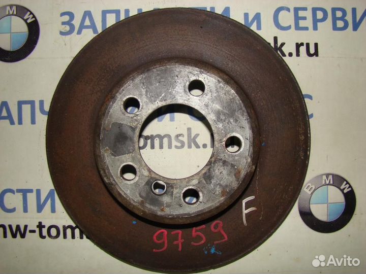 Диск тормозной передний bmw e65 2002 3,6 (Тормозна