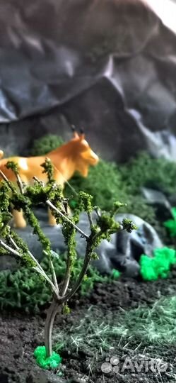 Диорама. С машиной на выбор