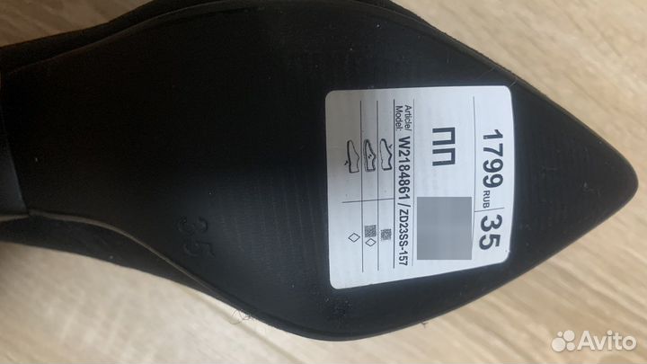 Туфли женские новые 35 размер