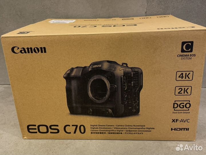 Canon EOS C70 Body Новые-Гарантия