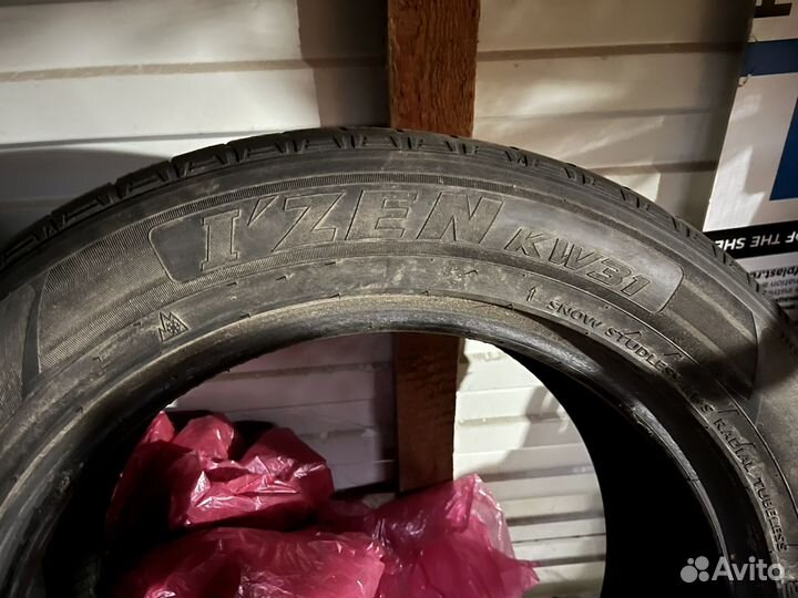 Резина kumho izen 235/55/17 липучка