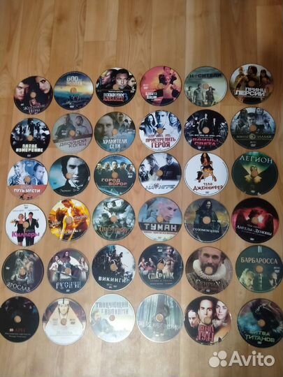 Диски DVD фильмы