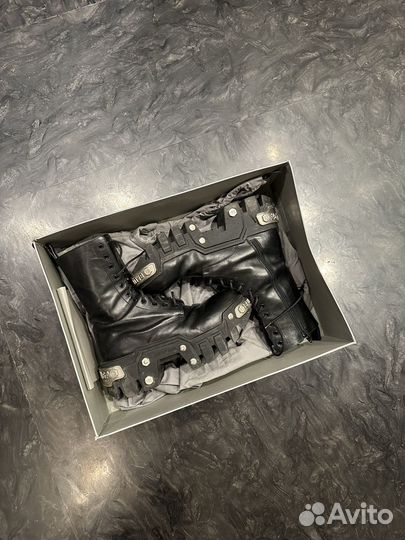 Balenciaga Hardware Bulldozer Boots