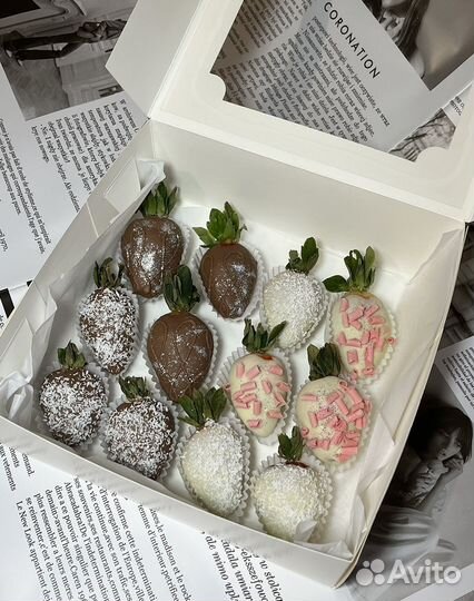 Клубника в бельгийском шоколаде