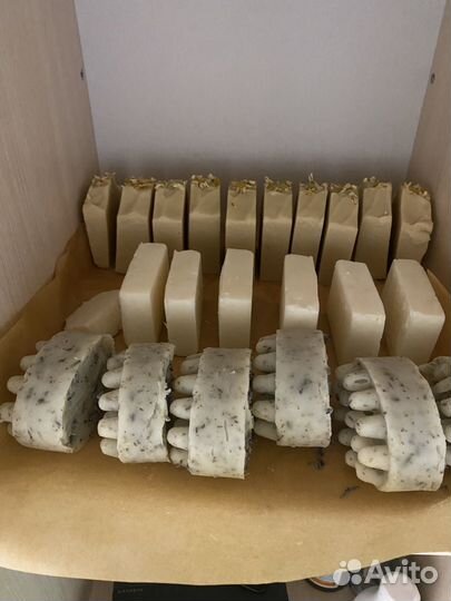 Мыло ручной работы натуральное