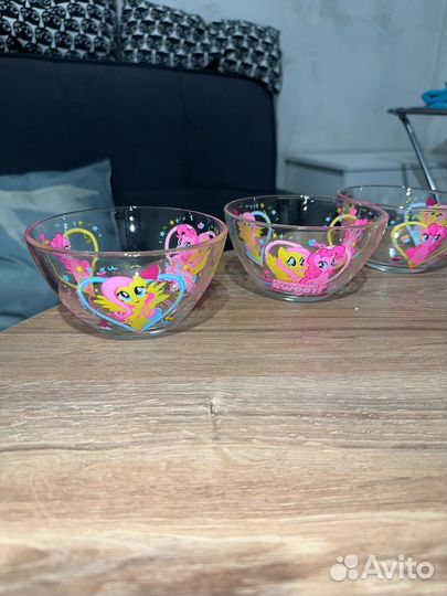 My little pony посуда тарелочки
