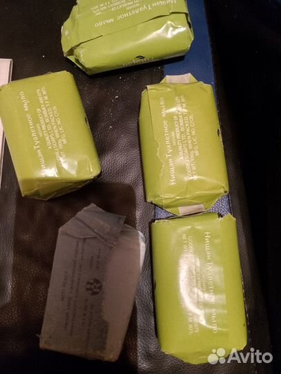 Мыло туалетное СССР и Индия