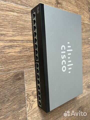 Cisco switch 16 портов sg100-16v2