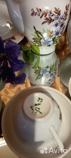 Кофейный сервиз вербилки СССР