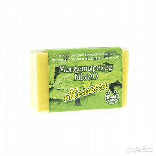 85 гр. Монастырское мыло Мелисса