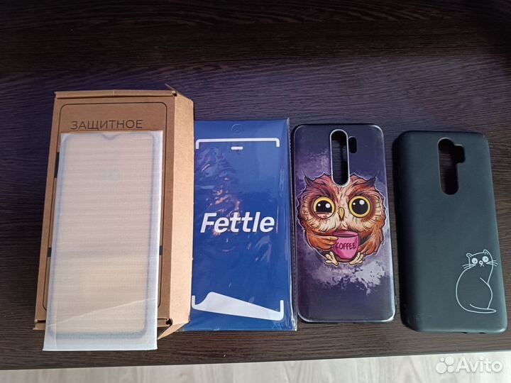 Чехол и стекло для Xiaomi Redmi Note 8 Pro