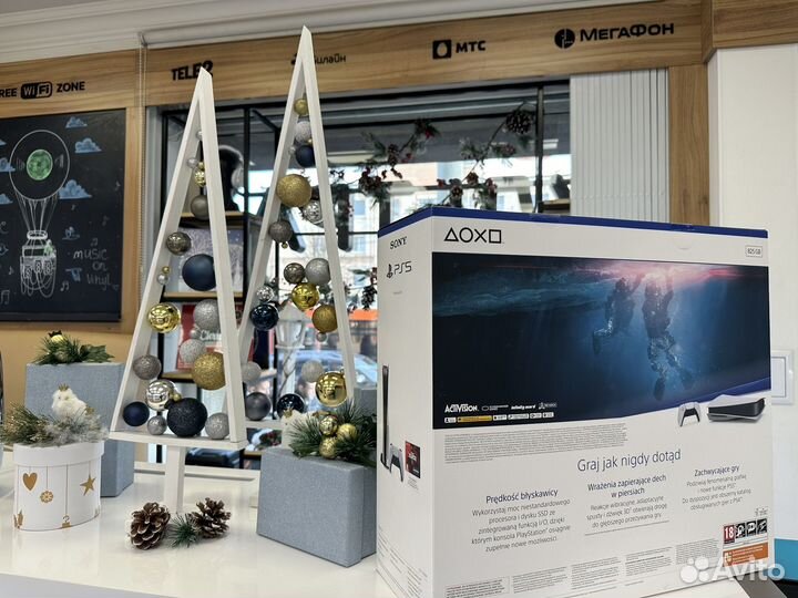 Sony PlayStation 5 с дисководом+ FC24 (Fifa 2024)