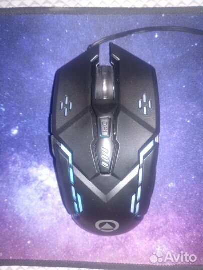 Игровая мышка + коврик (комплект)