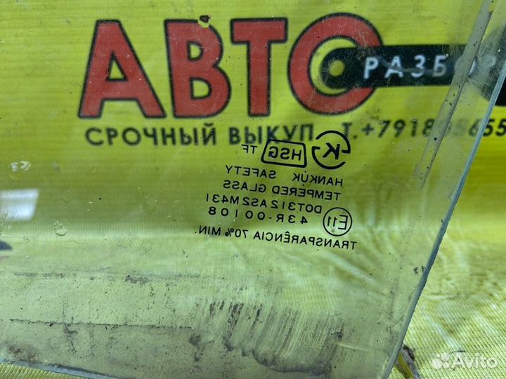 Стекло переднее правое Daewoo Nexia седан