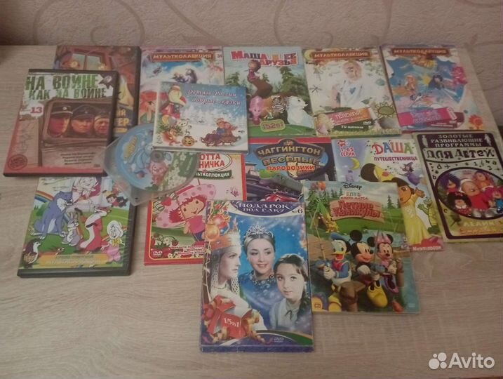 Dvd диски мультфильмы