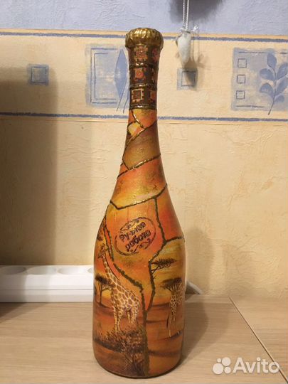 Декоративная бутылка