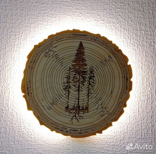 Светод. сенсорный светильник Лес-2