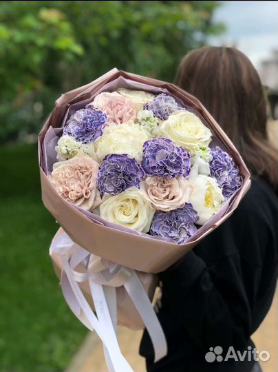 Букеты Сборные живые цветы