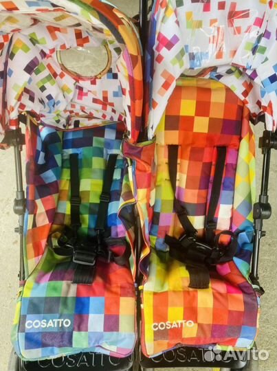 Коляска Cosatto для двойни прогулка
