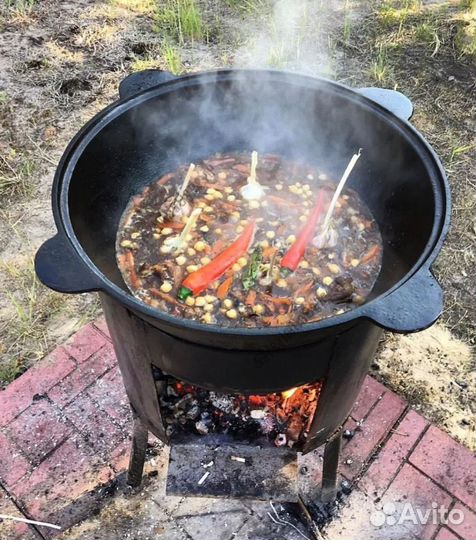 Казан чугунный