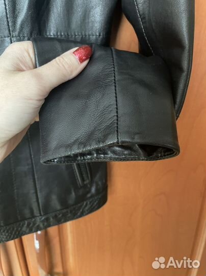 Куртка кожаная