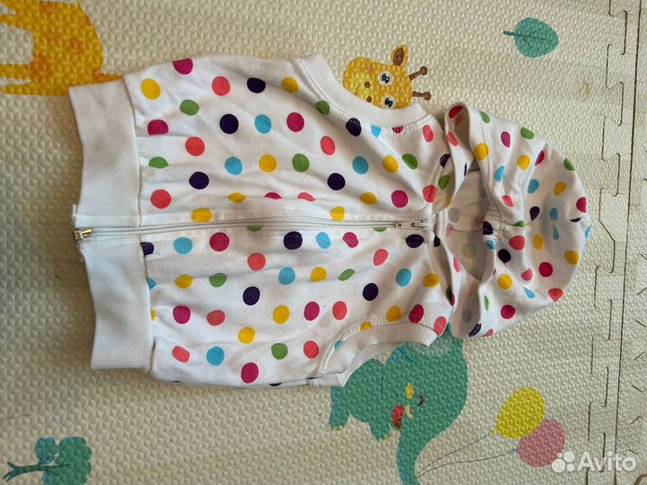 Рубашки, жилетка для девочки 1-2 годика