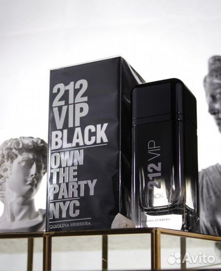 Carolina Herrera 212 VIP Black мужской парфюм