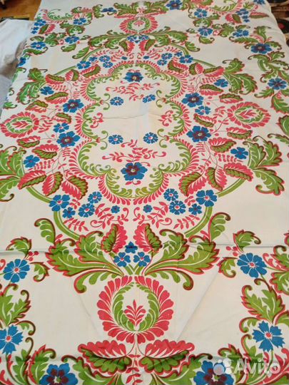 Скатерть советская винтажная