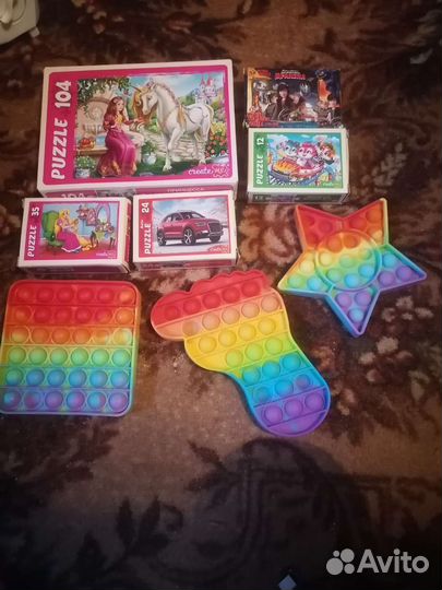 Пазлы поп ит