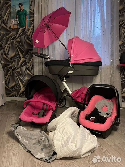 Stokke xplory v4 + зимний кит 3 в 1