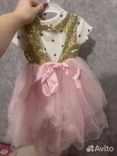 Платье для девочки 92/98